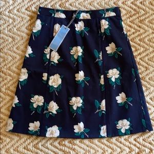 NWT Draper James magnolia skirt 0